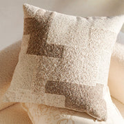Linen Nordic Style Throw Pillow Covers With Tassel Cushion Cases Caramel Color Pillows Retro Texture Cushion Case Geometric Decorative Pillow Cover  For Couch Sofa Bedroom Living Room