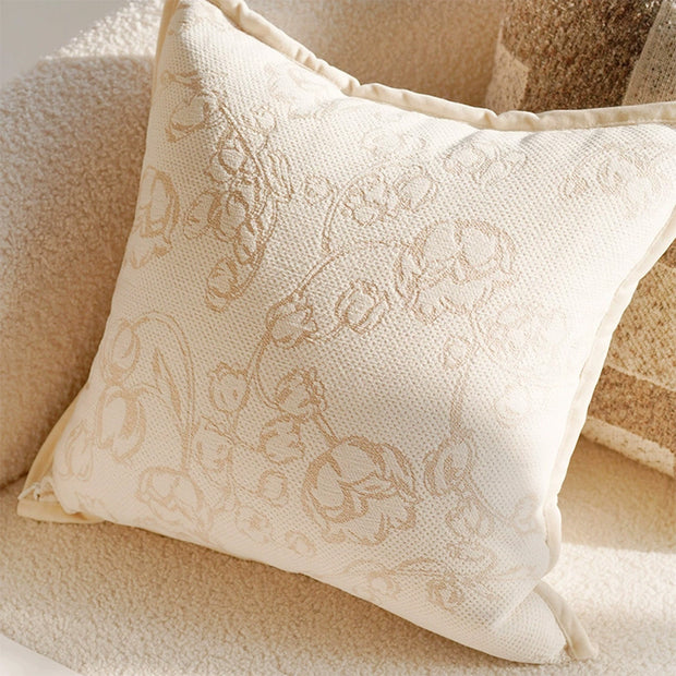 Linen Nordic Style Throw Pillow Covers With Tassel Cushion Cases Caramel Color Pillows Retro Texture Cushion Case Geometric Decorative Pillow Cover  For Couch Sofa Bedroom Living Room
